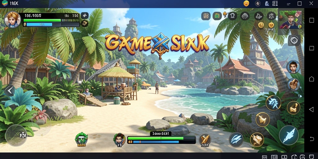 Tampilan gameplay seru dan menantang dari game Casual 116X.