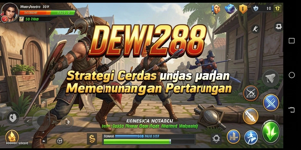 Gameplay seru DEWI288 dalam pertempuran strategi.