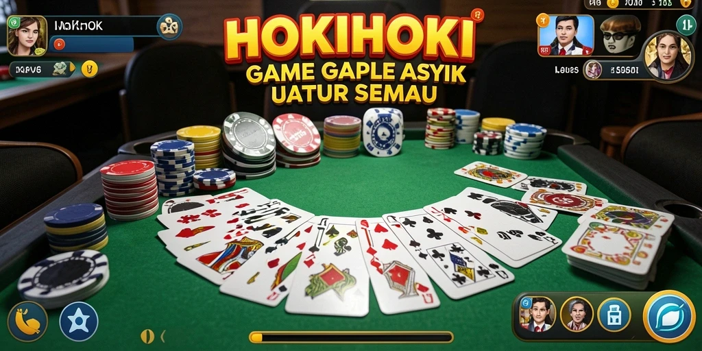 Gameplay seru HOKIHOKI dengan tampilan menarik dan interaktif.