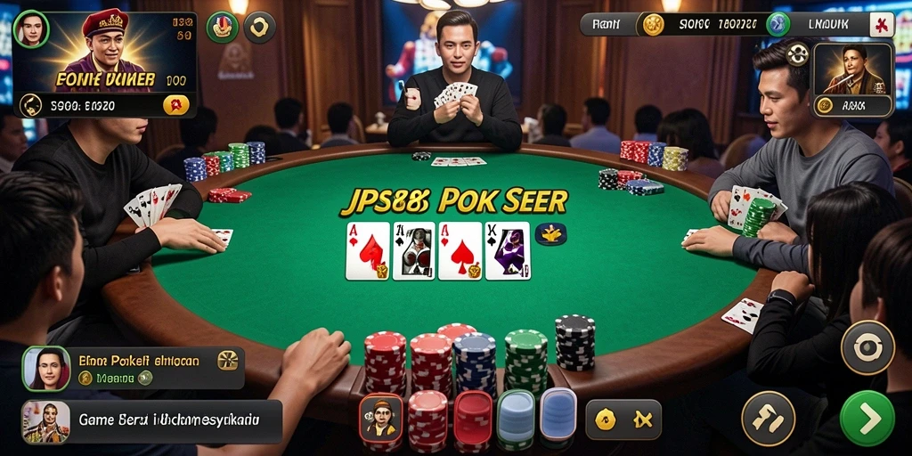 Tampilan gameplay seru di JPS88 dengan pemain aktif.